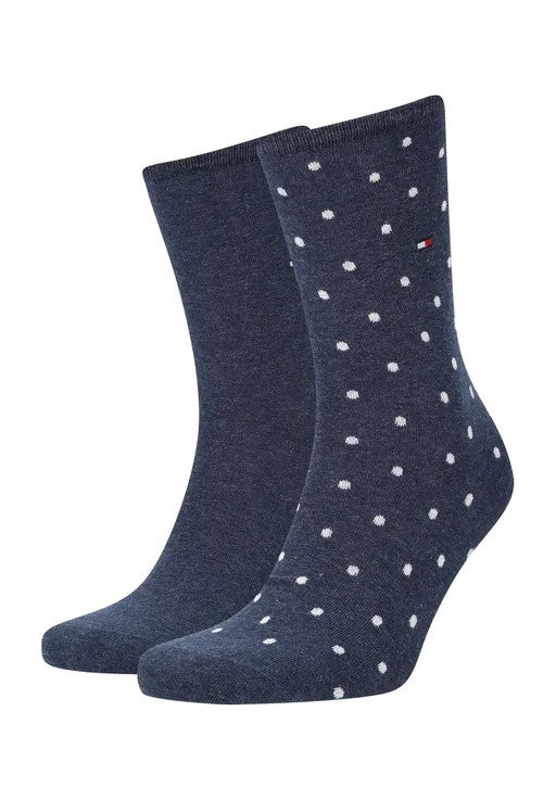 TH WOMEN SOCK DOT 2P