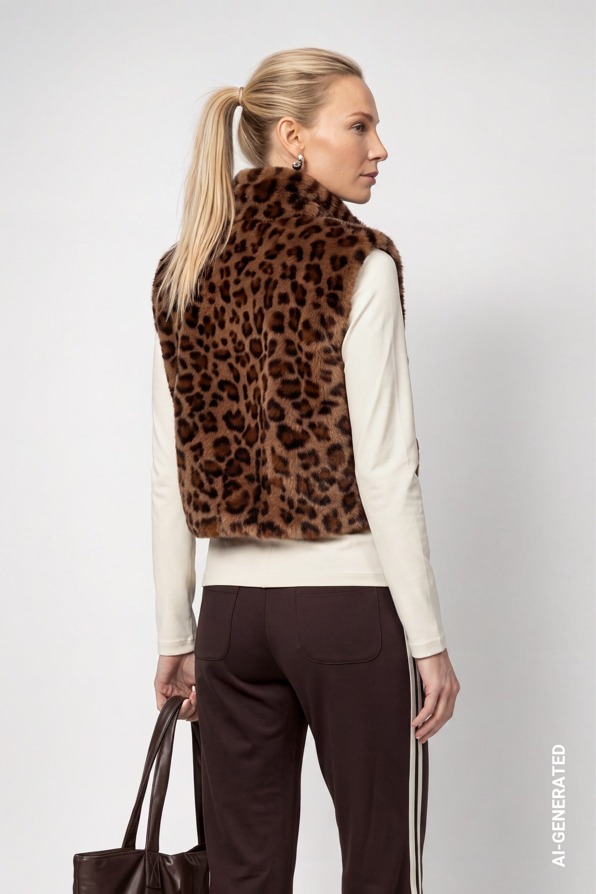 Weste - Fake Fur