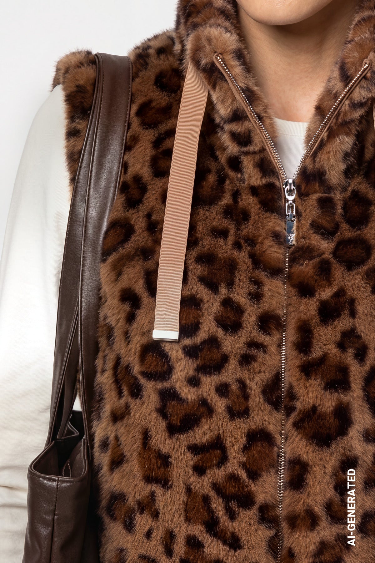 Weste - Fake Fur