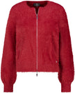 Strickjacke mit flauschiger Haptik