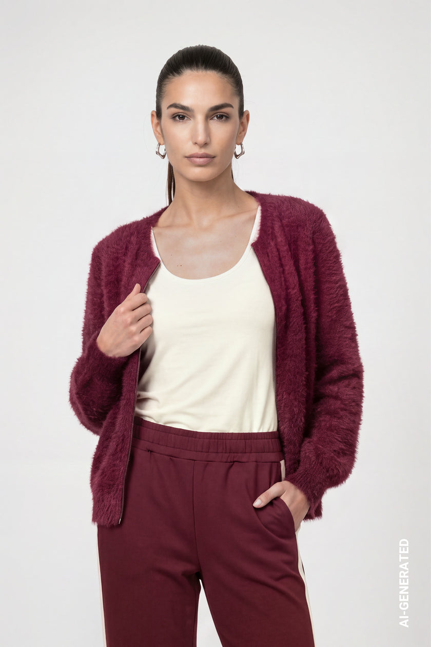 Strickjacke - Baumwolle
