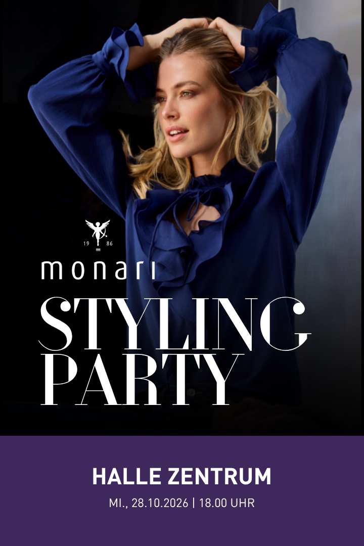 Stylingparty MEIN FISCHER x monari in Halle -Zentrum