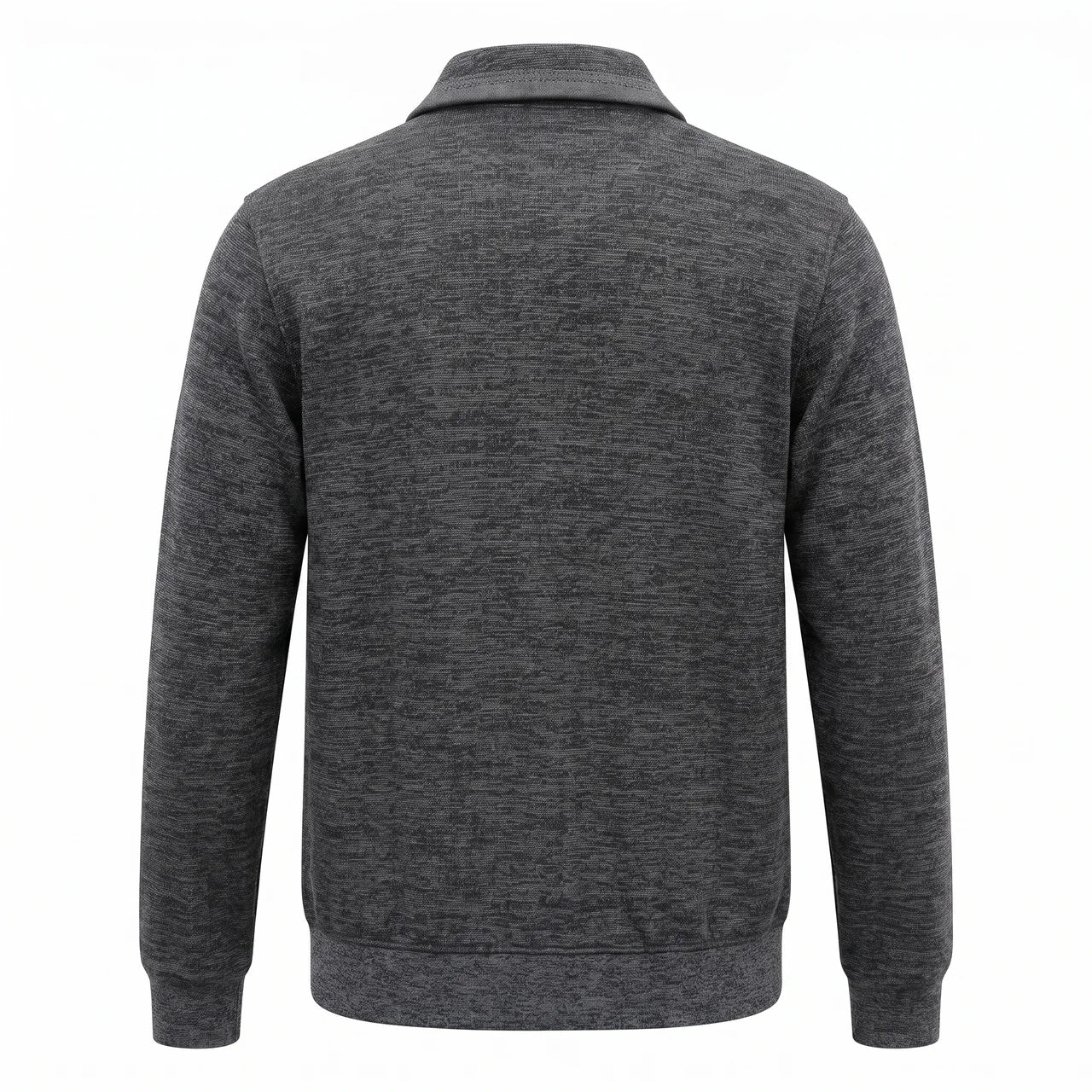 Sweatjacke - Troyerkragen