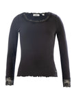 ONLINE EXCLUSIV - T-Shirt - Spitzenbesatz