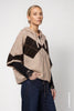 Strickjacke - Karomuster