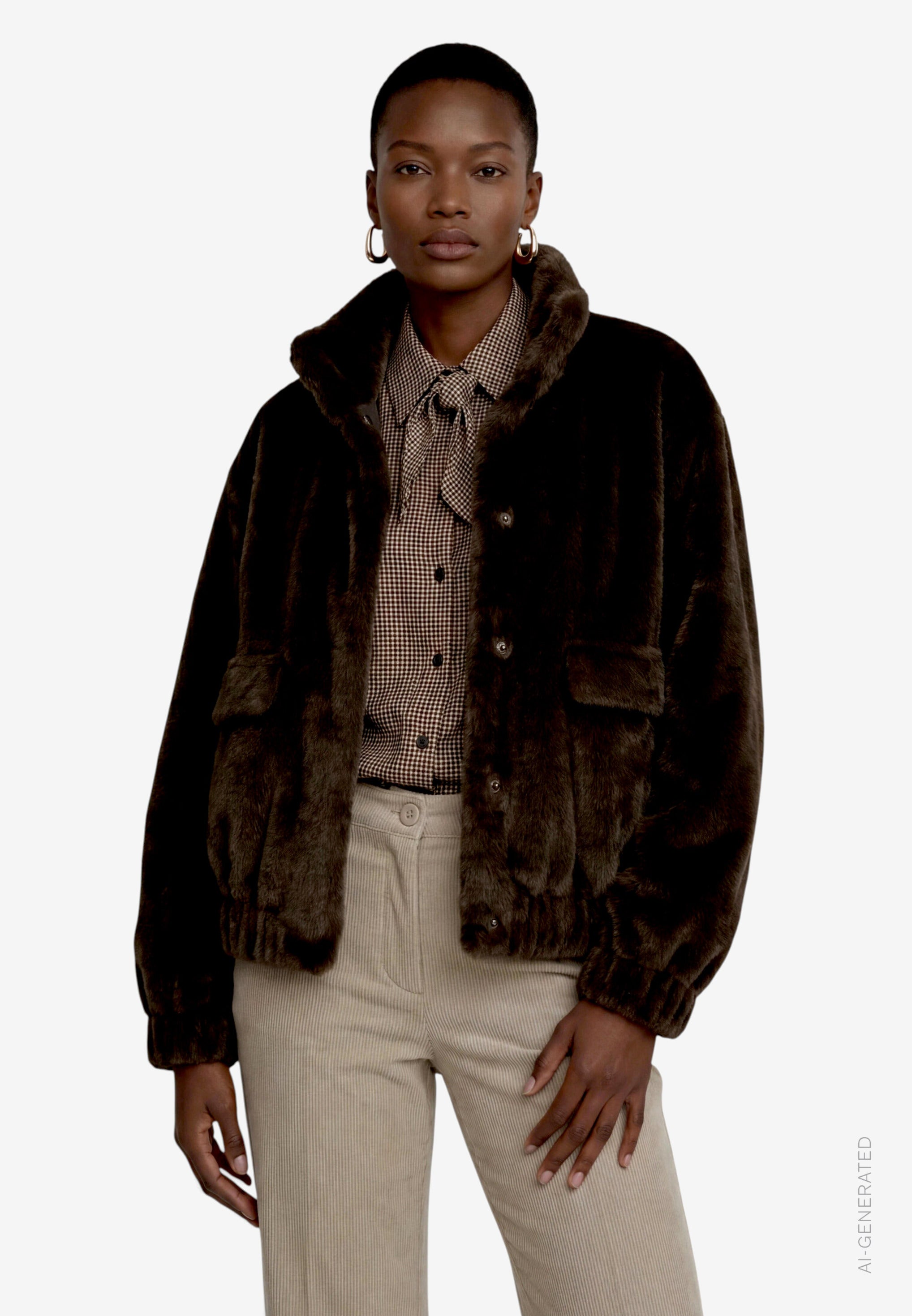 Jacke - Fake Fur