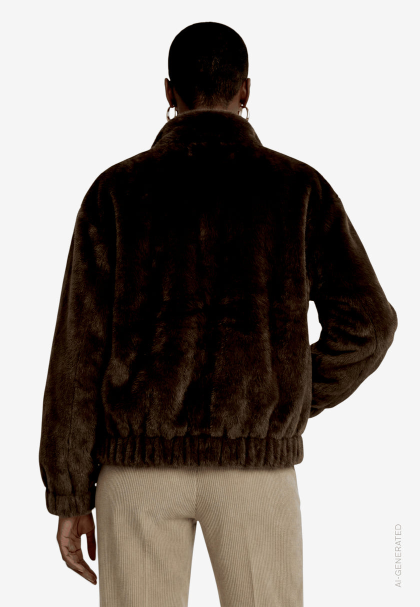 Jacke - Fake Fur