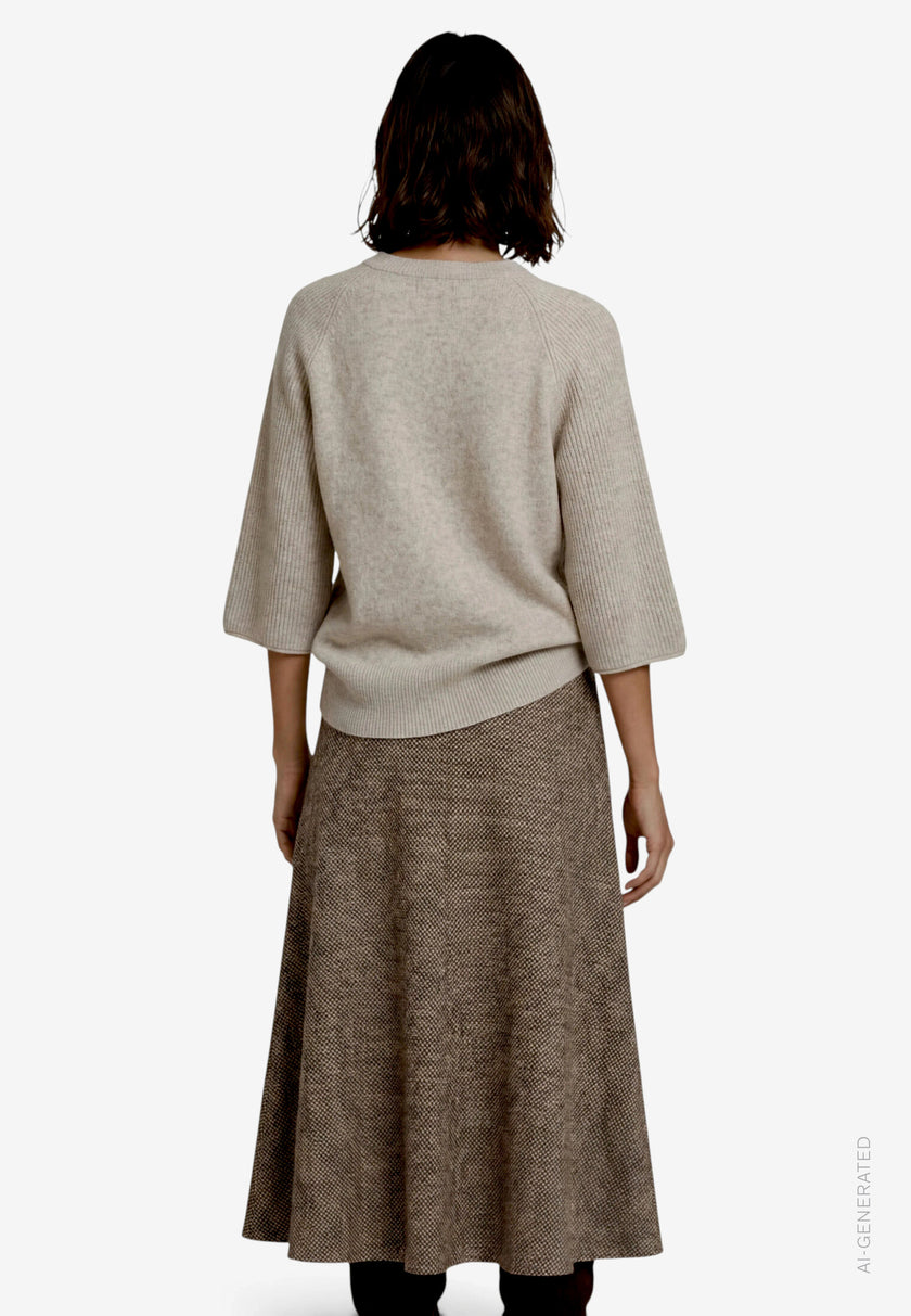 Strickpullover  - Fledermausärmeln