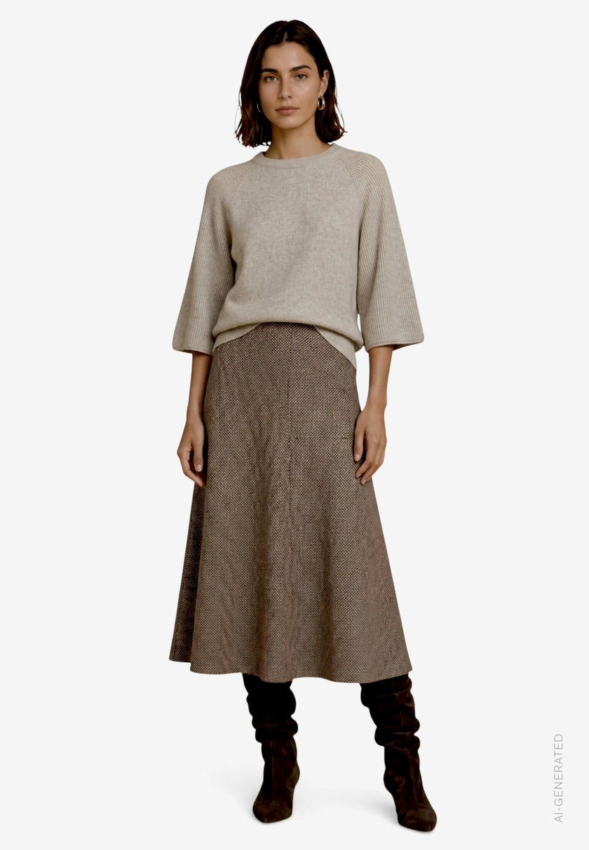 Strickpullover  - Fledermausärmeln