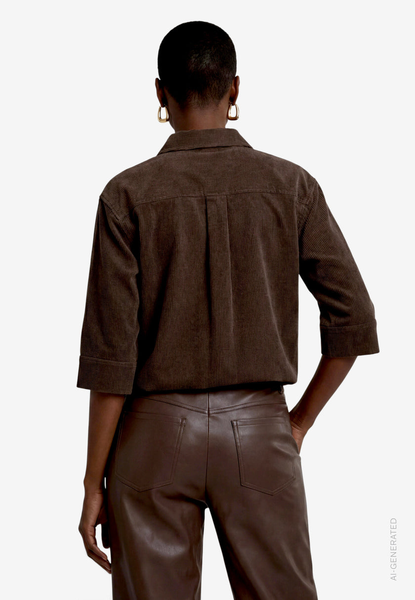 Bluse  - Cord