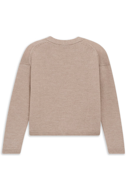 Strickjacke - Wollmix