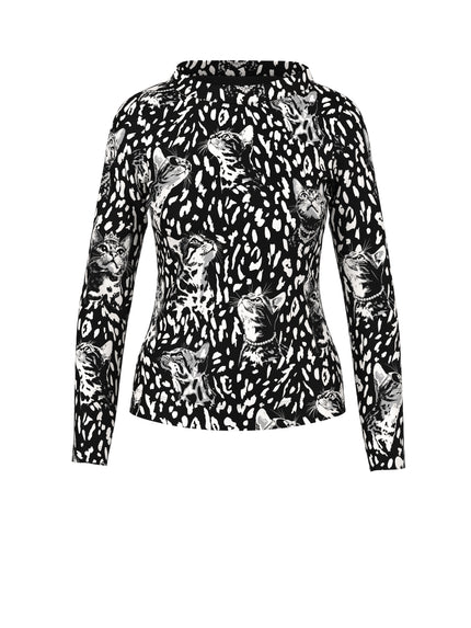 Langarmshirt - Slim Fit