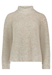 Strickpullover - Stehkragen