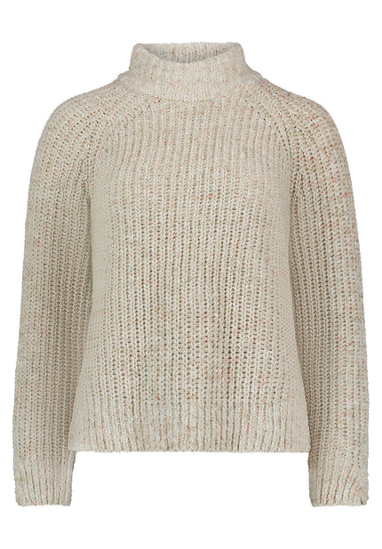 Strickpullover - Stehkragen
