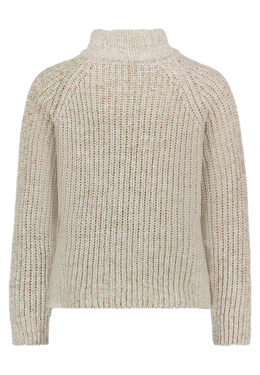 Strickpullover - Stehkragen