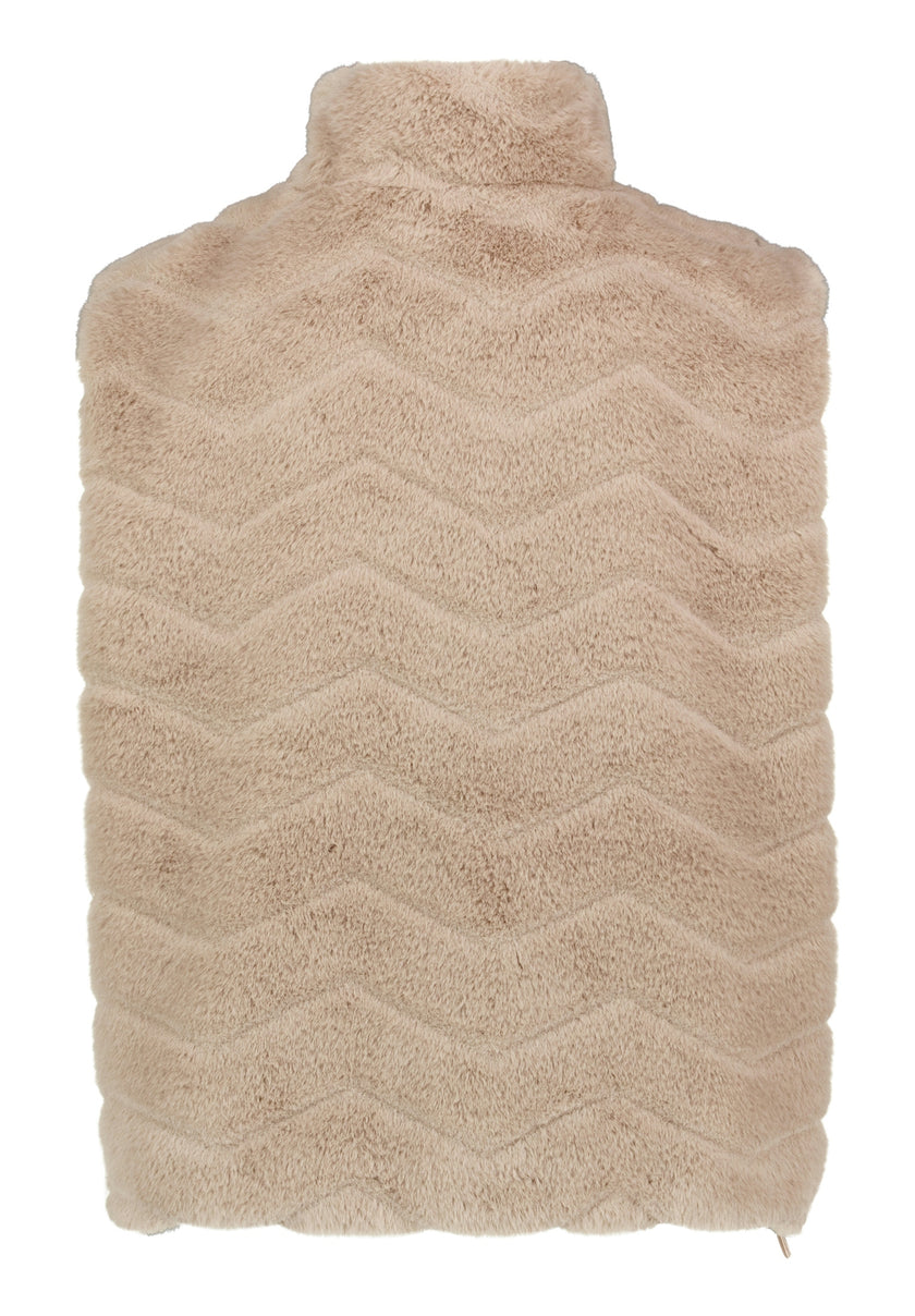 Weste - Fake Fur