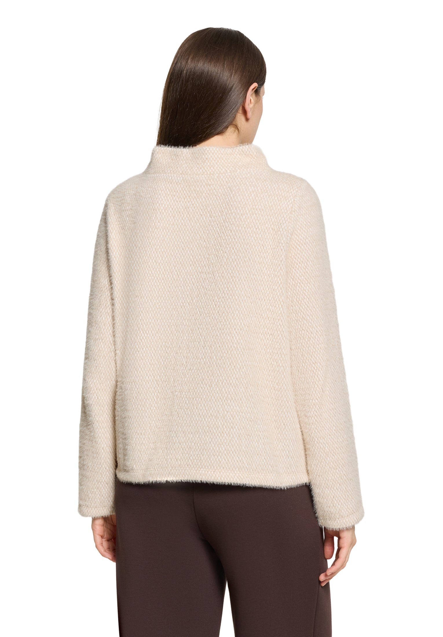 Sweatshirt - Stehkragen
