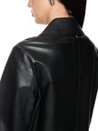 Lederjacke - Cropped