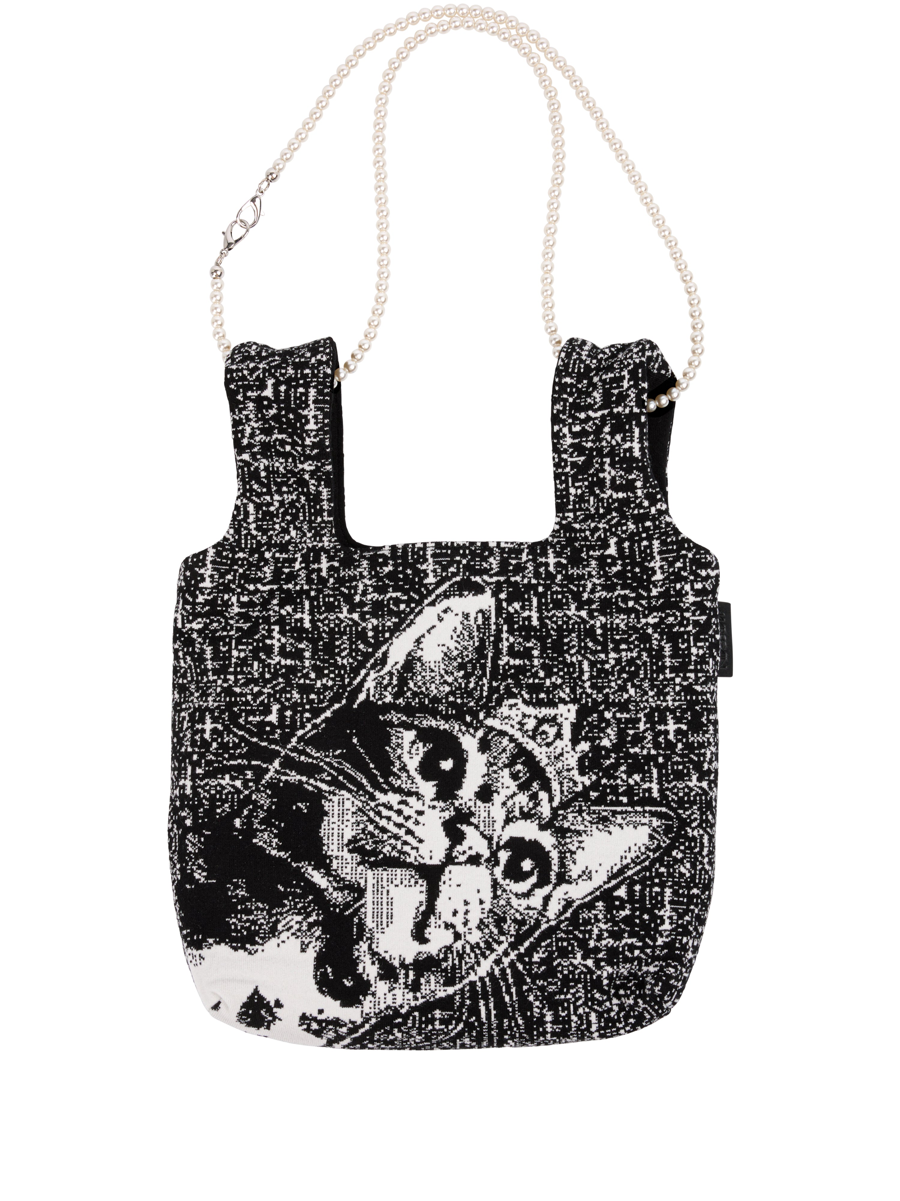 ONLINE EXKLUSIV - Stricktasche - Katzenmotiv