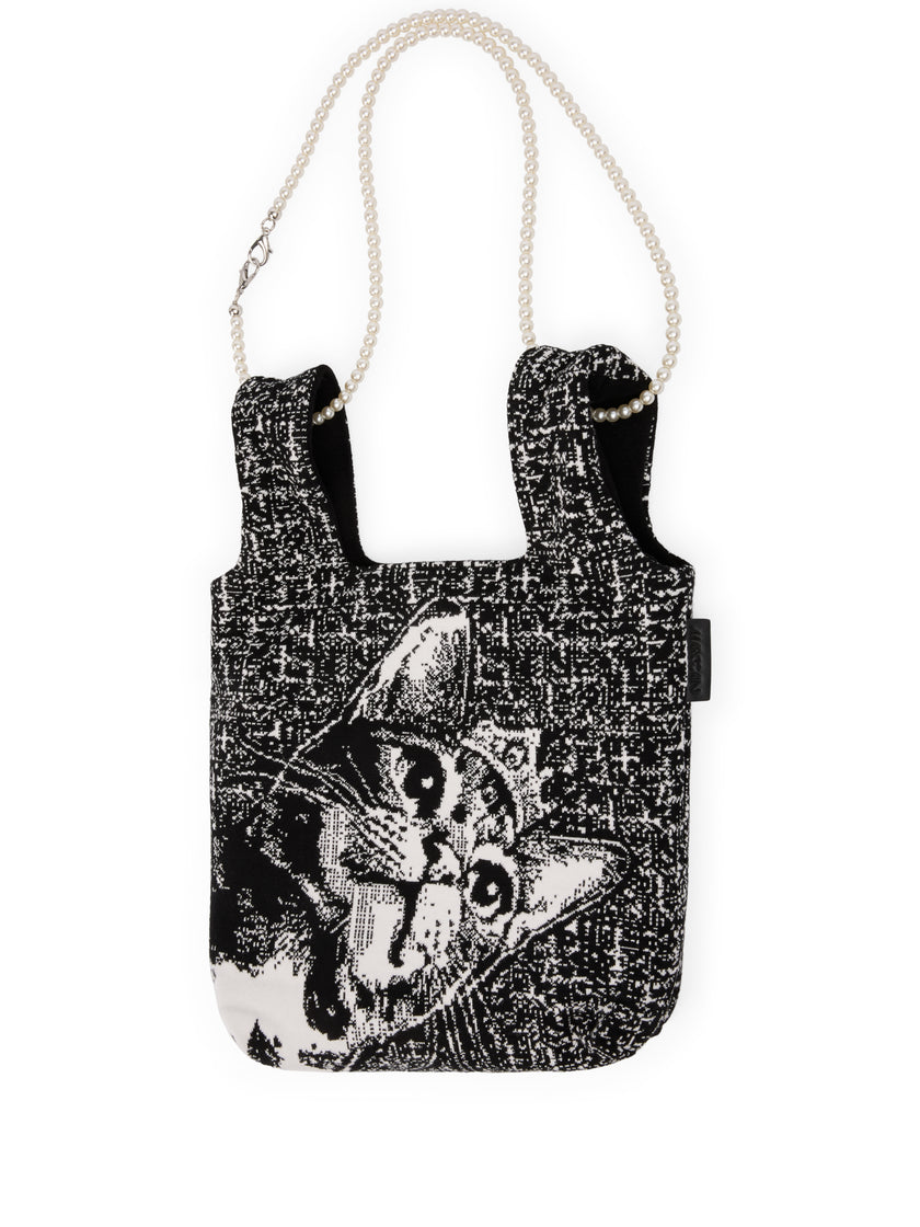 ONLINE EXKLUSIV - Stricktasche - Katzenmotiv