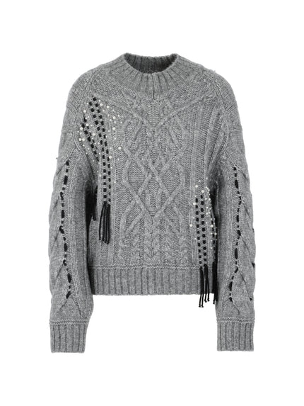 Pullover - Fransen