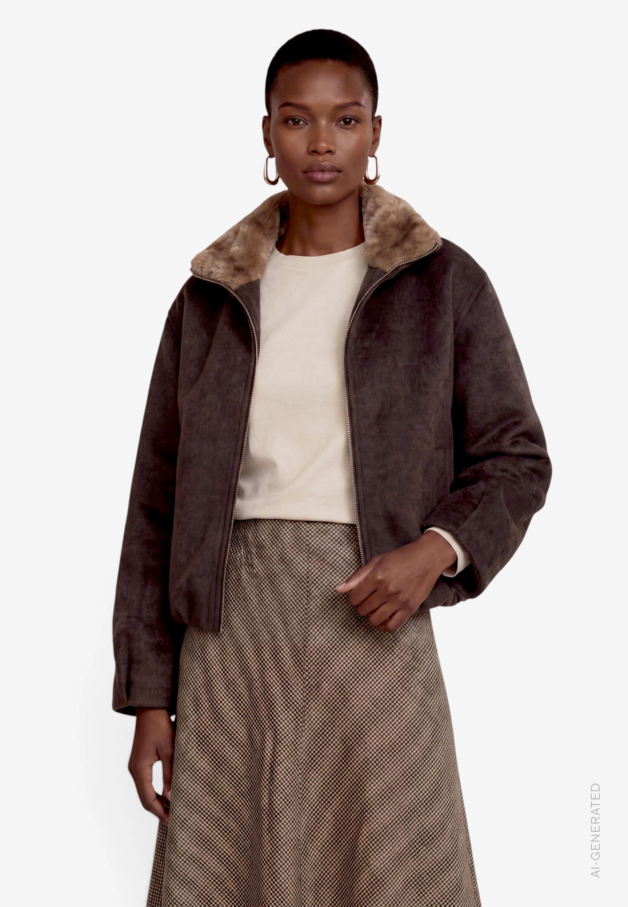 Jacke - Fake Fur