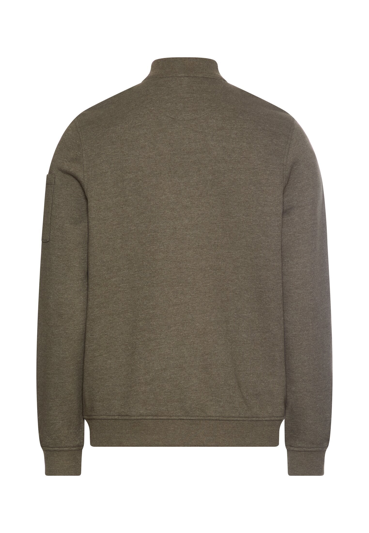 Sweatjacke - Collegekragen