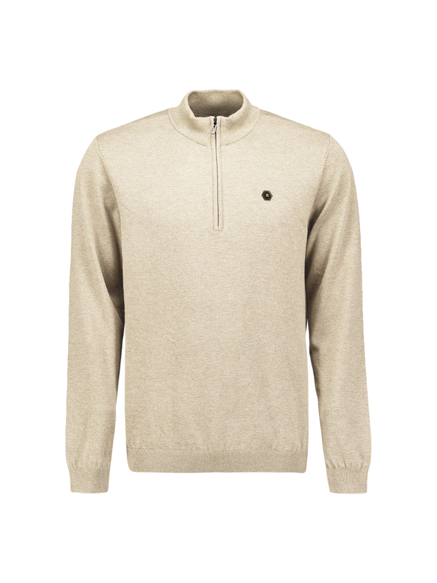 Pullover Half Zip Melange