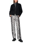 ONLINE EXKLUSIV - Stoffhose - Leo-Look
