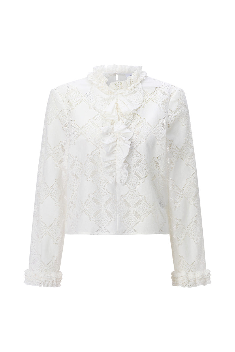 Bluse - Volant