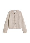Strickjacke - Wollmix