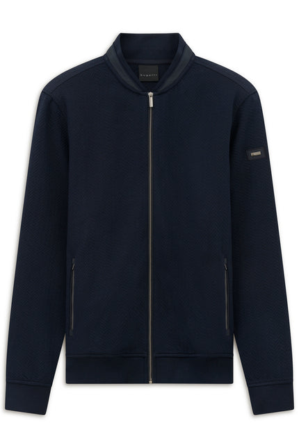 Sweatjacke - Stehkragen