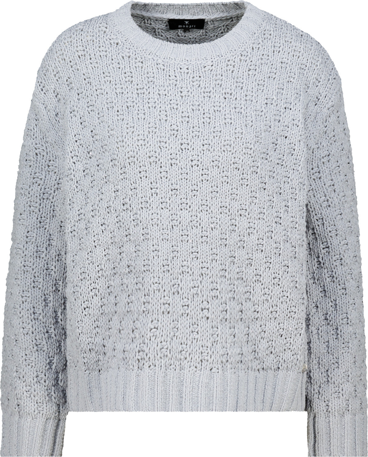 Strickpullover mit Ajour-Struktur