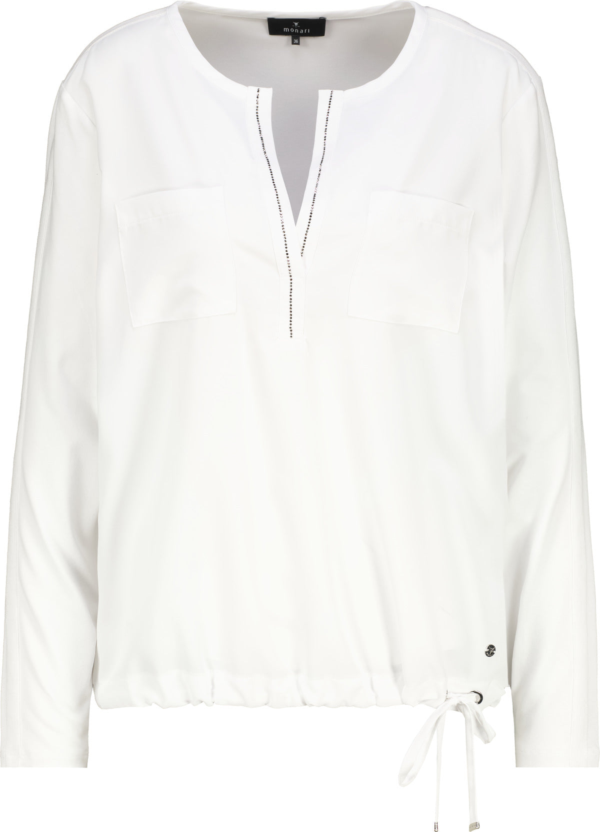 Blusenshirt mit Schmuckdetails