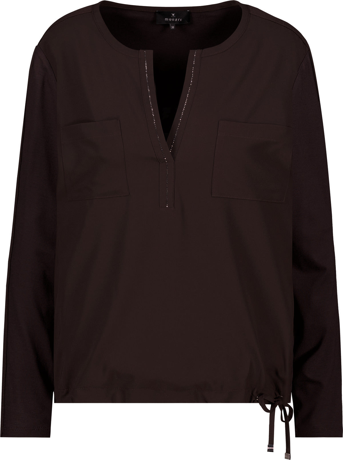Blusenshirt mit Schmuckdetails