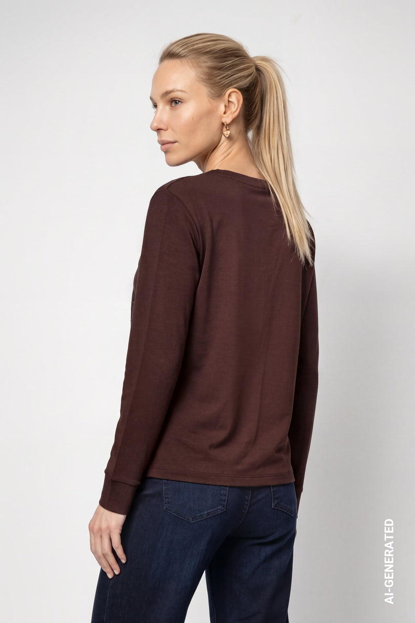 Blusenshirt - Schmuckdetails