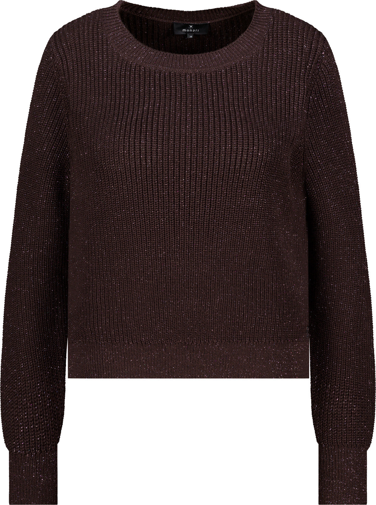 Basic-Strickpullover mit Lurex