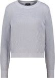 Basic-Strickpullover mit Lurex