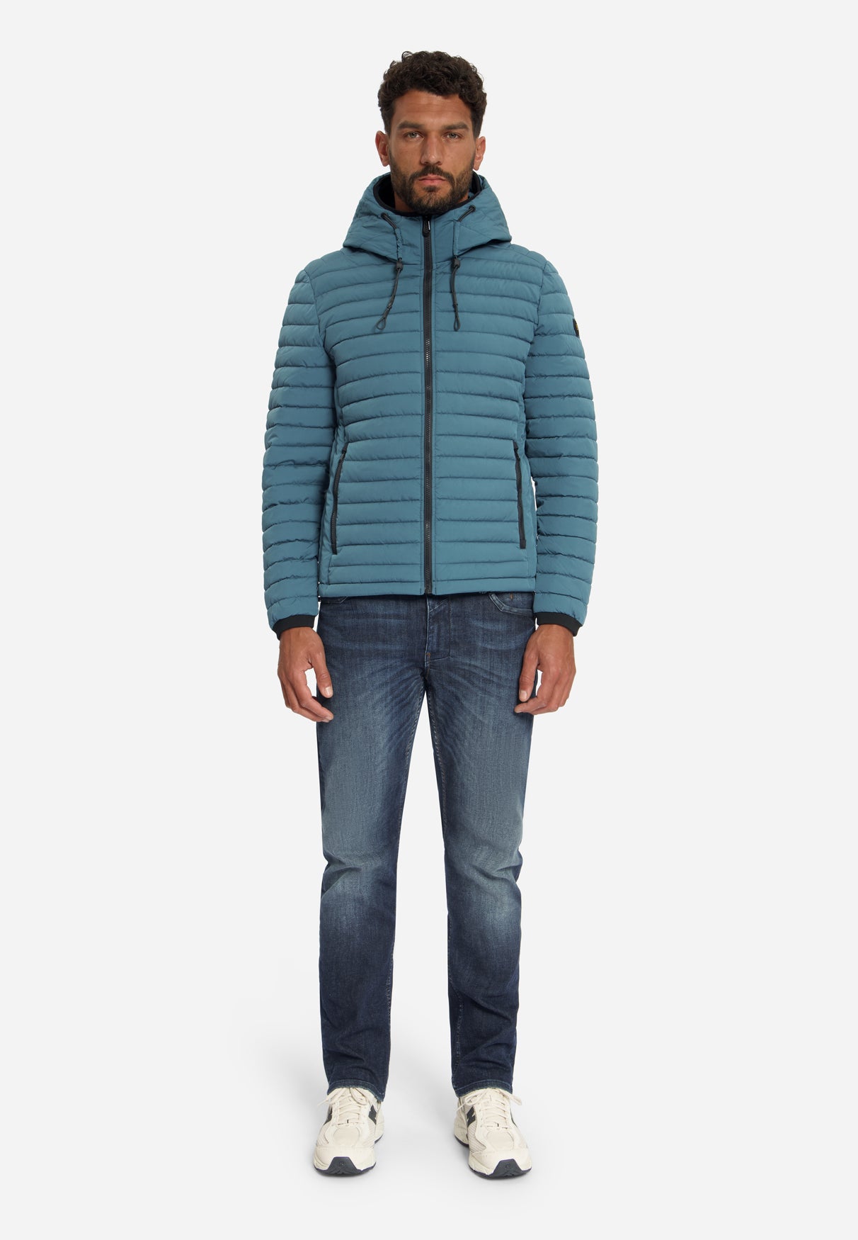Steppjacke - Kapuze
