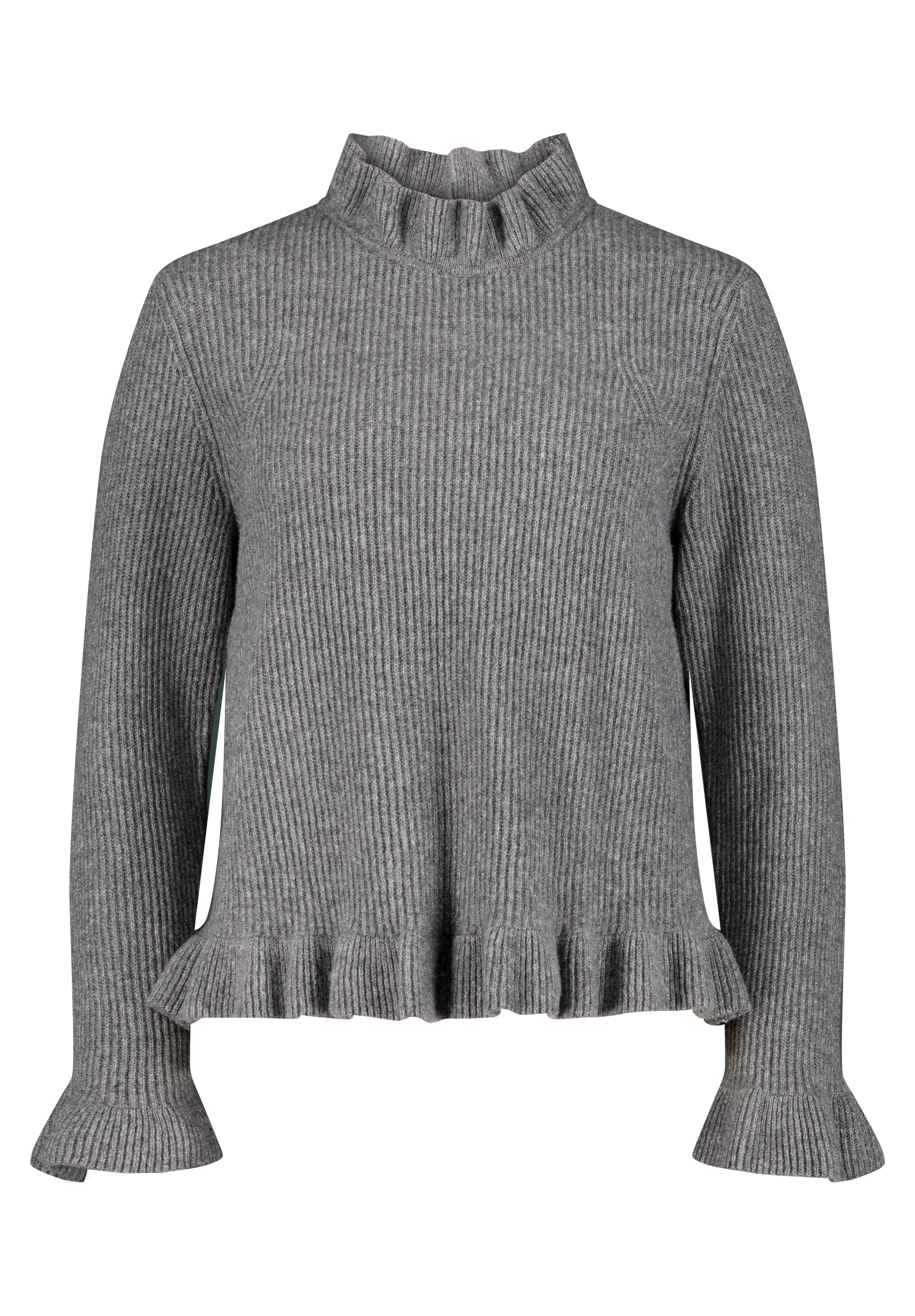 Strickpullover - Muschelsäume