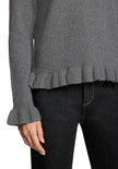 Strickpullover - Muschelsäume
