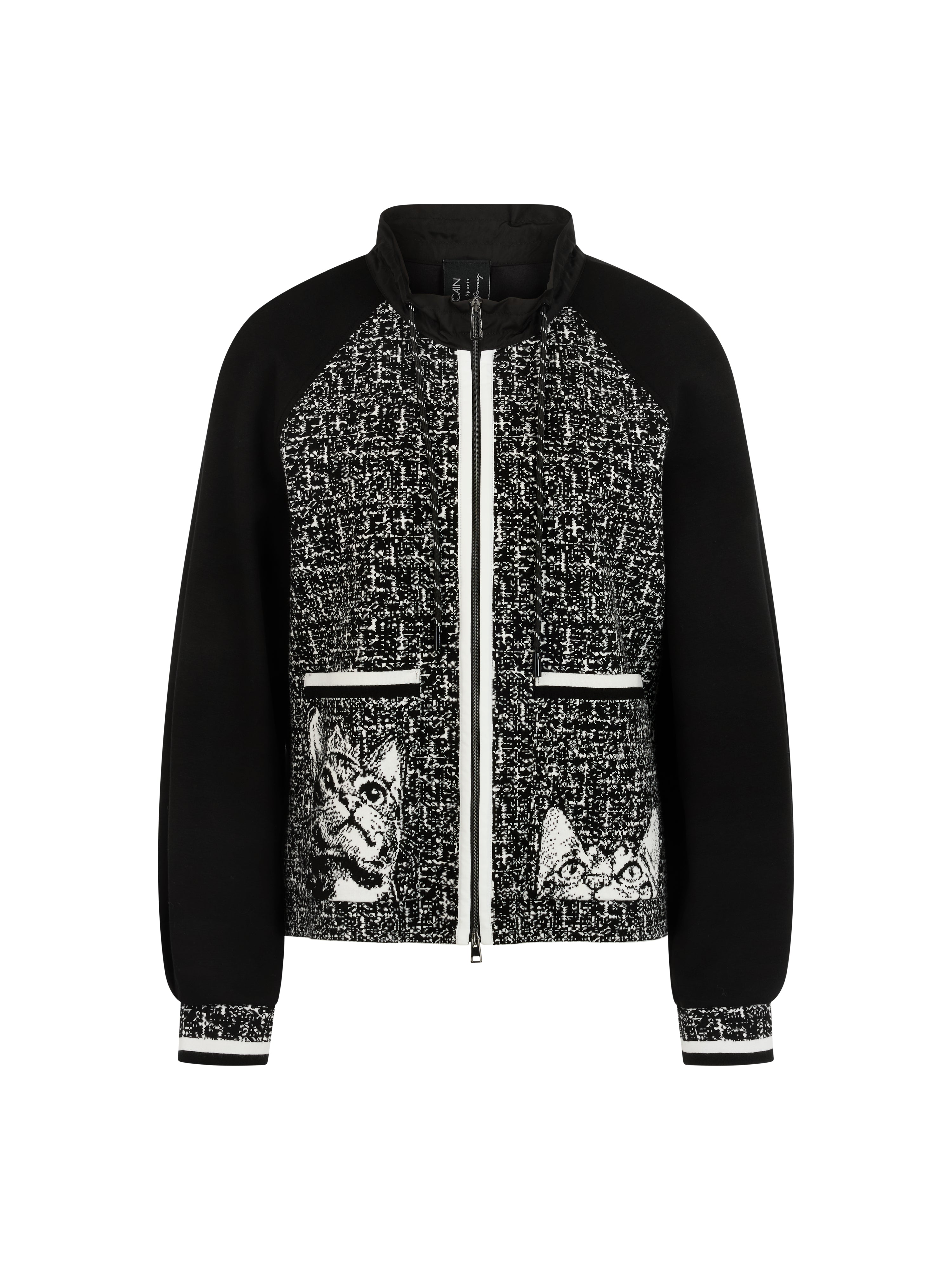 ONLINE EXKLUSIV - Sweatjacke - Katzenmotiv