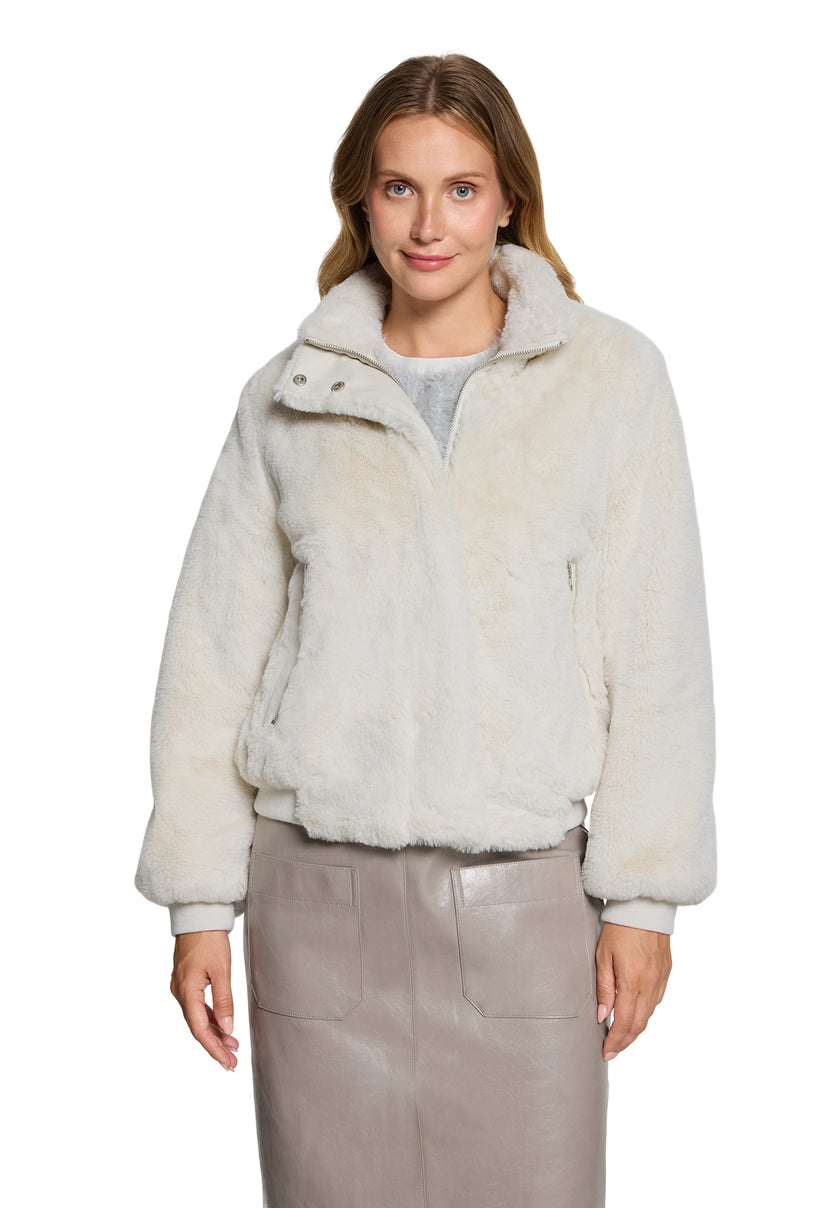 Kunstfell-Jacke