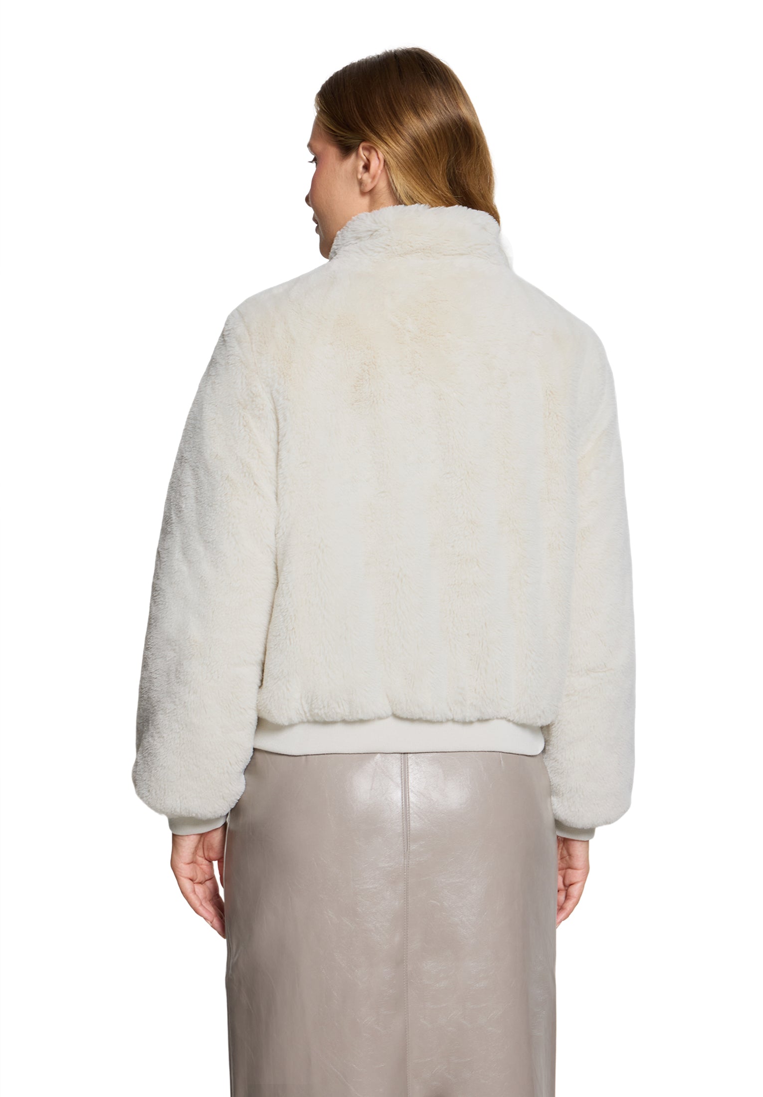 Kunstfell-Jacke
