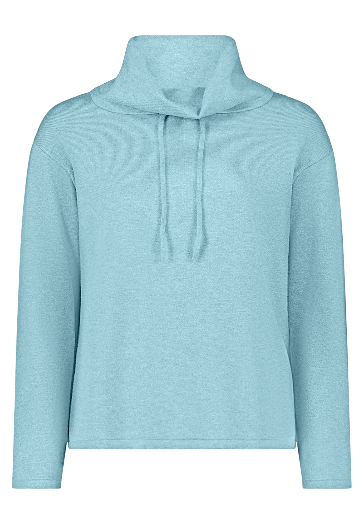 Strickpullover - Wasserfallkragen