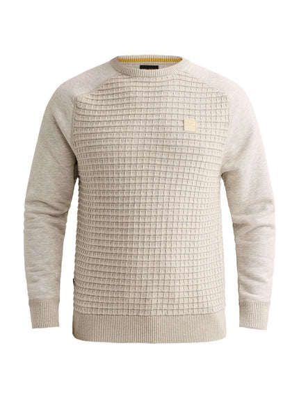 Pullover - Waffelstruktur