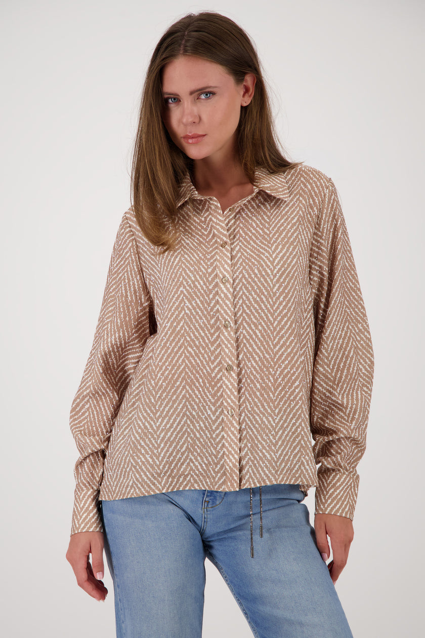 Bluse - Strass