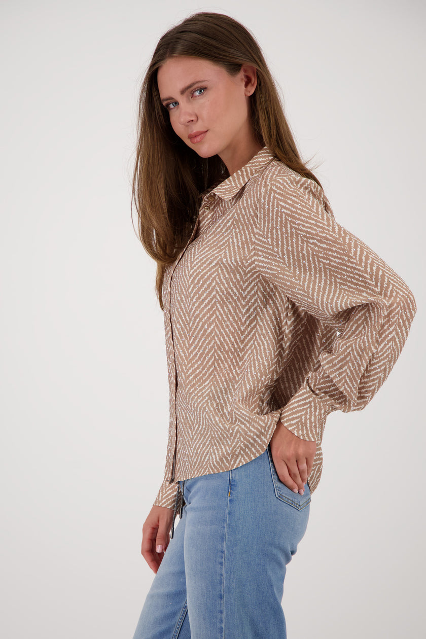 Bluse - Strass