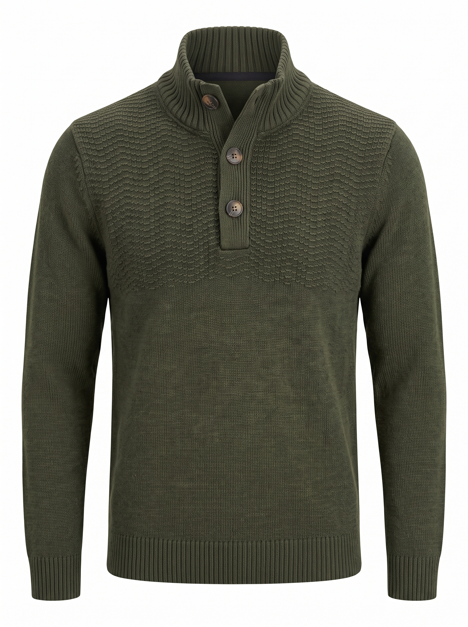 Pullover Stehbund