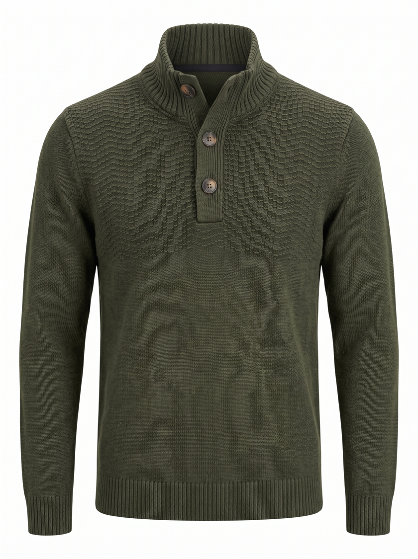 Pullover Stehbund